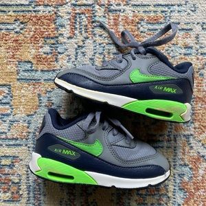 Nike Airmax Grey/Blue/Green, Toddler Size 8